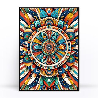 Mandala Harmonii Plakat