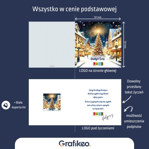 Kartki z Logo - Świąteczna Magia BN2-470