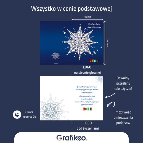 Kartki dla Firm - Gwiezdna Noc BN1-022