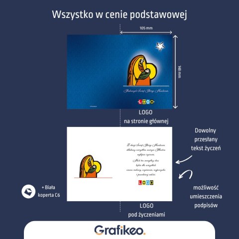 Kartki z Logo - Święte Światło BN1-099