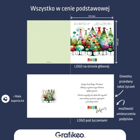 Kartki Świąteczne z Logo - Świąteczna Harmonia BN2-631