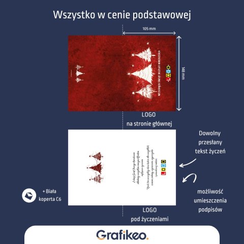 Firmowe Kartki Świąteczne - Choinkowy Biznes BN1-117