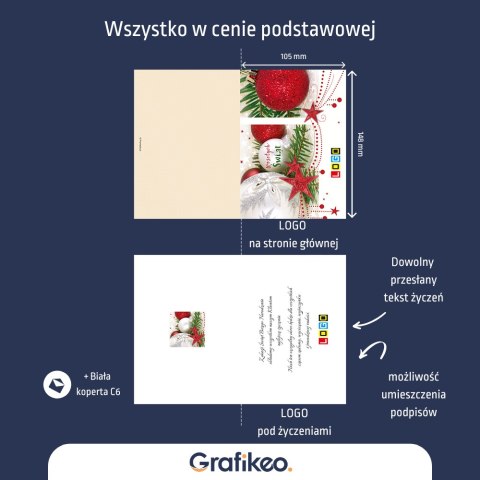 Firmowe Kartki Świąteczne - Świąteczna Magia BN1-269