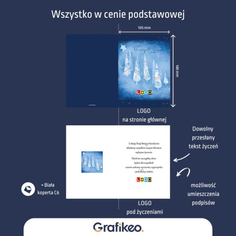 Kartki Świąteczne z Logo - Choinkowy Balet BN1-177