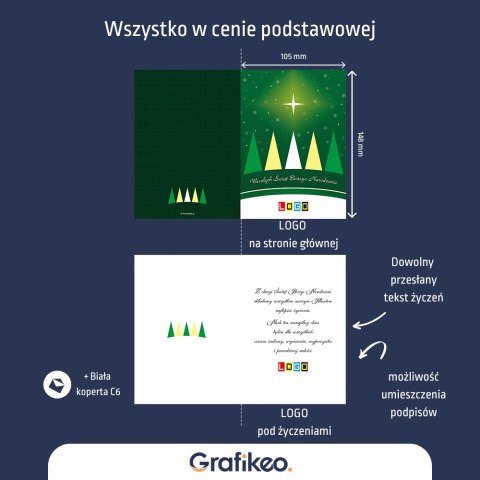 Kartki Świąteczne z Logo - Świąteczna Harmonia BN1-198