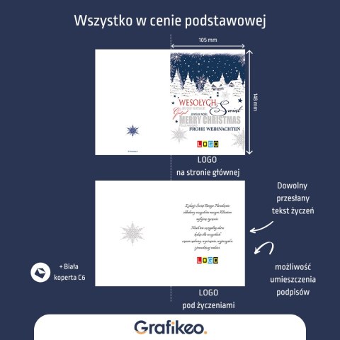 Kartki dla Firm - Światowy Świąteczny BN1-169