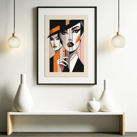 "Damy Art Deco" Plakat