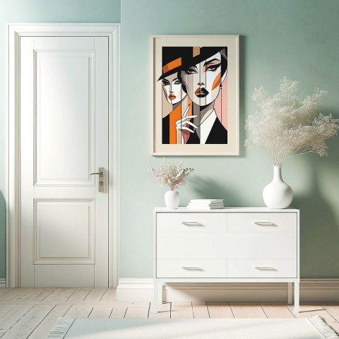 "Damy Art Deco" Plakat