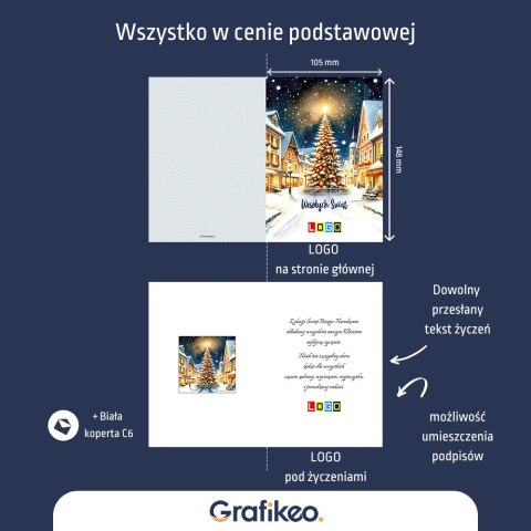 Firmowe Kartki Świąteczne - Świąteczna Idylla BN1-470