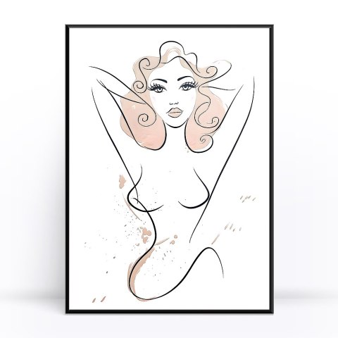 "Minimalistyczna Elegancja" Plakat