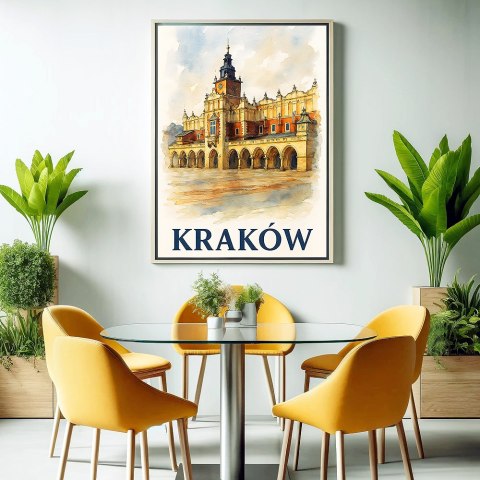 Akwarelowe Sukiennice Plakat Akwarelowe Sukiennice Plakat