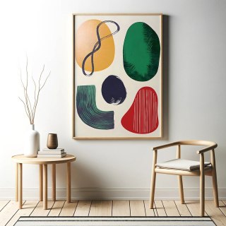 "Geometria Kolorów" Plakat
