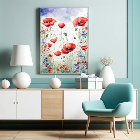 Letnia Polana Maków Plakat Letnia Polana Maków Plakat