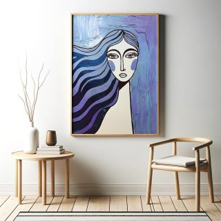 Portret Tajemniczej Kobiety Plakat