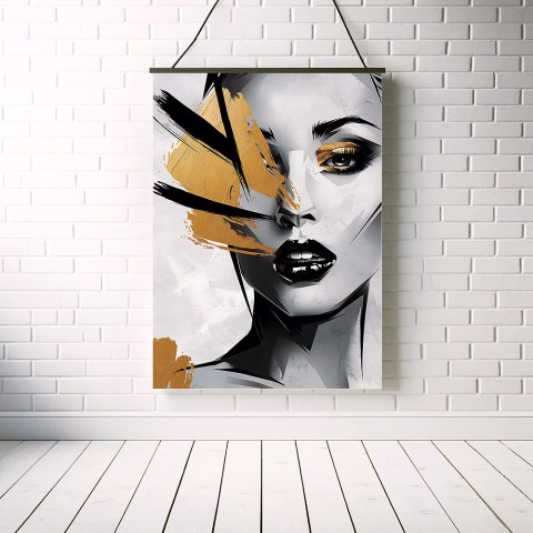Złote Akcenty Glamour Plakat Złote Akcenty Glamour Plakat