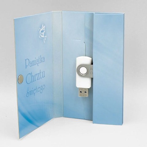 Pamiątka Chrztu - Błękitne Lilie - DigiAlbum CH5002