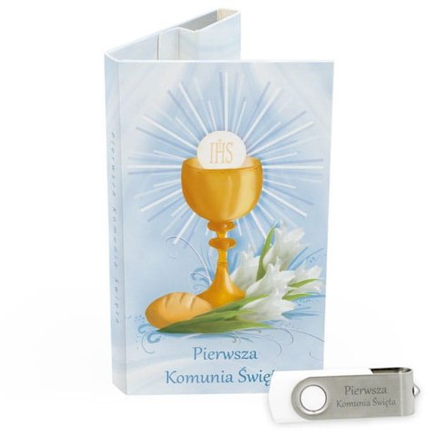 Pierwsza Komunia - Niebieskie Lilie i Kielich - DigiAlbum PK6007