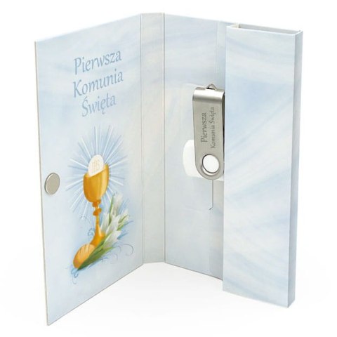 Pierwsza Komunia - Niebieskie Lilie i Kielich - DigiAlbum PK6007