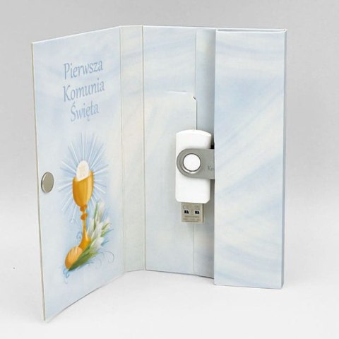 Pierwsza Komunia - Niebieskie Lilie i Kielich - DigiAlbum PK6007