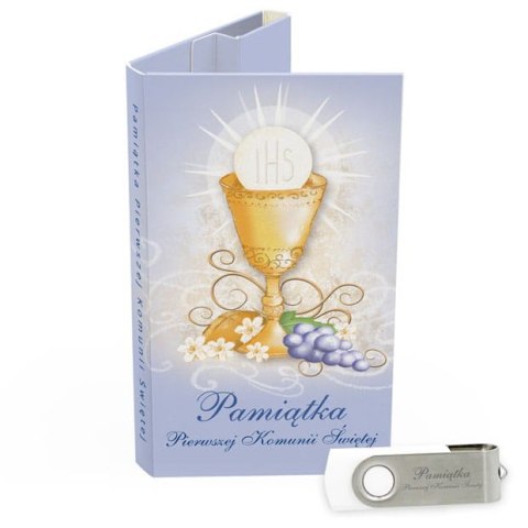 Pamiątka Komunijna - Kielich i Kwiaty - DigiAlbum PK6015