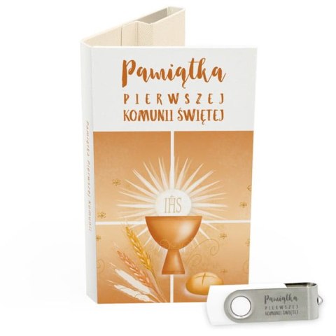 Pierwsza Komunia - Złoto-Biała Okładka - DigiAlbum PK6027
