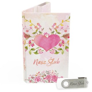 Nasz Ślub - Różowe Serce - DigiAlbum SL7015