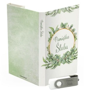 Botaniczna Pamiątka Ślubu - Złoty Okrąg - DigiAlbum SL7029