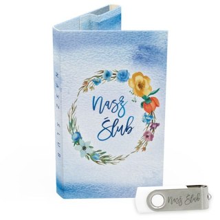 Nasz Ślub - Akwarelowy Wieniec - DigiAlbum SL7030