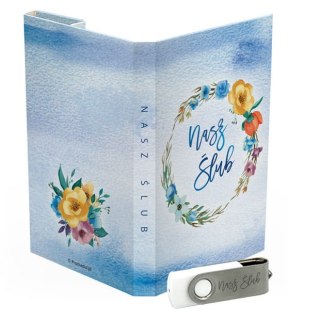 Nasz Ślub - Akwarelowy Wieniec - DigiAlbum SL7030