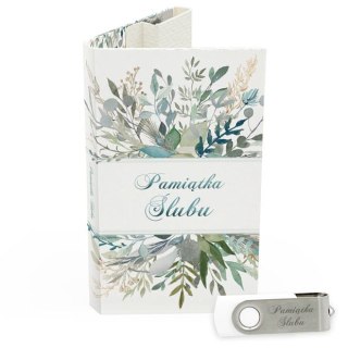 Pamiątka Ślubu - Pastelowe Kwiaty - DigiAlbum SL7034