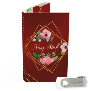 Bordowy Album Nasz Ślub - DigiAlbum SL7050