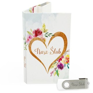 Nasz Ślub - Kwiaty i Złote Serce - DigiAlbum SL7054