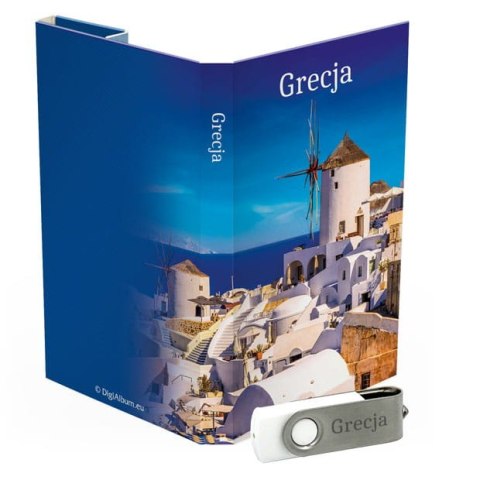 Grecja - Wiatrak na Santorini - DigiAlbum TU1504