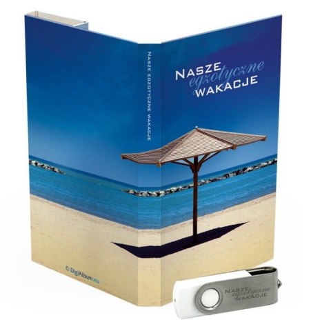 Nasze Wakacje - Tropikalna Plaża z Parasolem - DigiAlbum TU1514