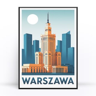 Warszawska Symfonia Świateł Plakat