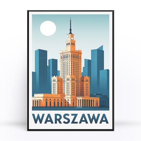 Warszawska Symfonia Świateł Plakat Warszawska Symfonia Świateł Plakat
