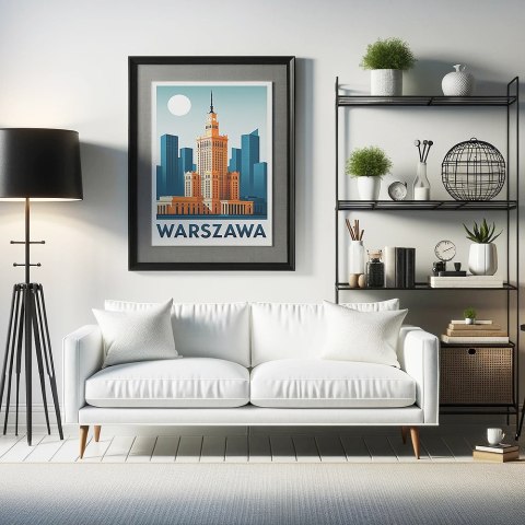 Warszawska Symfonia Świateł Plakat Warszawska Symfonia Świateł Plakat