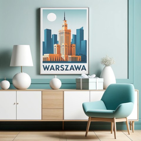 Warszawska Symfonia Świateł Plakat Warszawska Symfonia Świateł Plakat