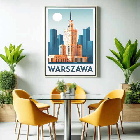 Warszawska Symfonia Świateł Plakat Warszawska Symfonia Świateł Plakat