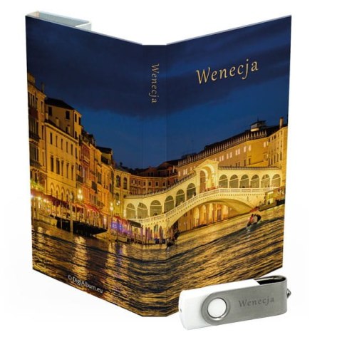 Wenecja - Nocny Kanał w Złotym Świetle - DigiAlbum TU1576