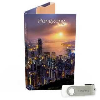 Hongkong - Panorama o Zachodzie Słońca - DigiAlbum TU1603