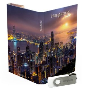 Hongkong - Panorama o Zachodzie Słońca - DigiAlbum TU1603