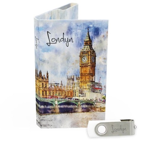 Londyn - Big Ben w Akwareli - DigiAlbum TU1623