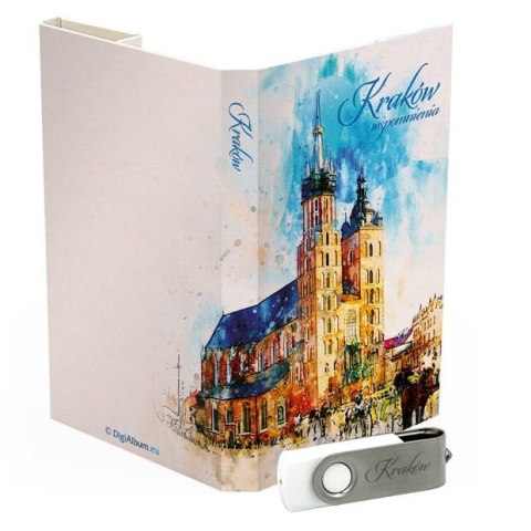 Kraków - Zabytki w Akwareli - DigiAlbum TU1652