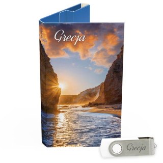 Grecja - Zachód Słońca na Klifach - DigiAlbum TU1677