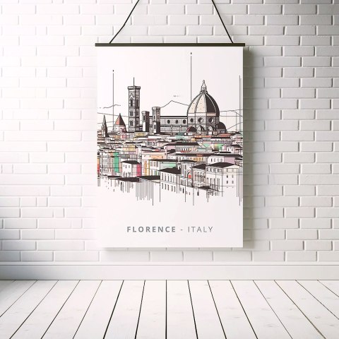 Florencja Nowoczesna Plakat