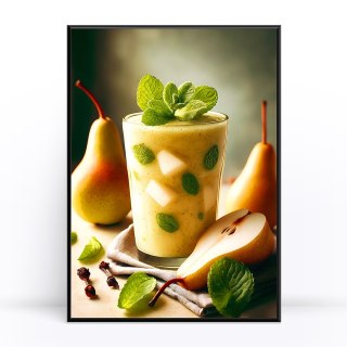 Gruszkowy Smoothie Plakat