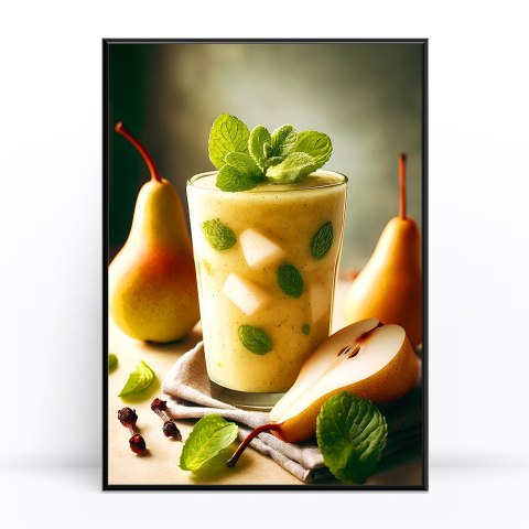 Gruszkowy Smoothie Plakat