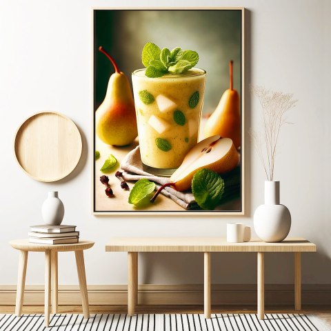 Gruszkowy Smoothie Plakat