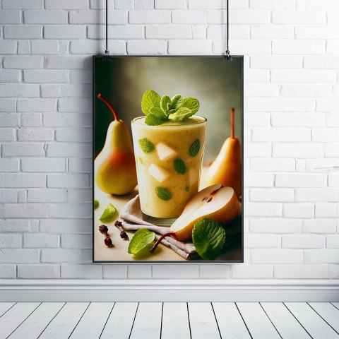 Gruszkowy Smoothie Plakat